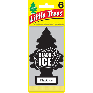AIR FRESHNER BLACK ICE 6PK / 1