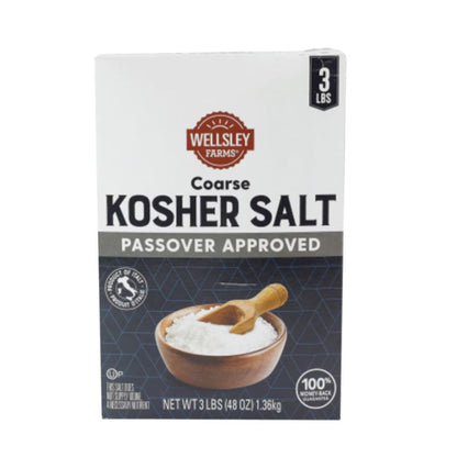 Wellsley Farms Coarse Kosher Salt, 3 lbs.