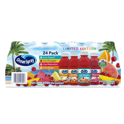 OCEAN SPRAY TROPICAL VARIETY 24PK 10 OZ