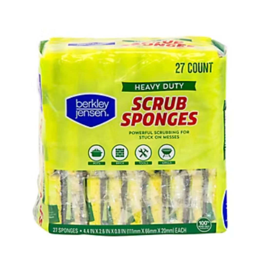 BJ HEAVY DUTY SPONGE 27CT