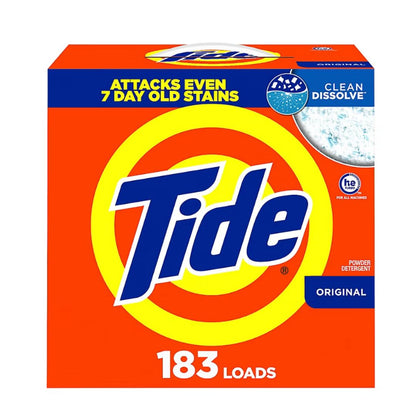 Tide Powder Laundry Detergent - Original Scent, 183 loads/209 oz