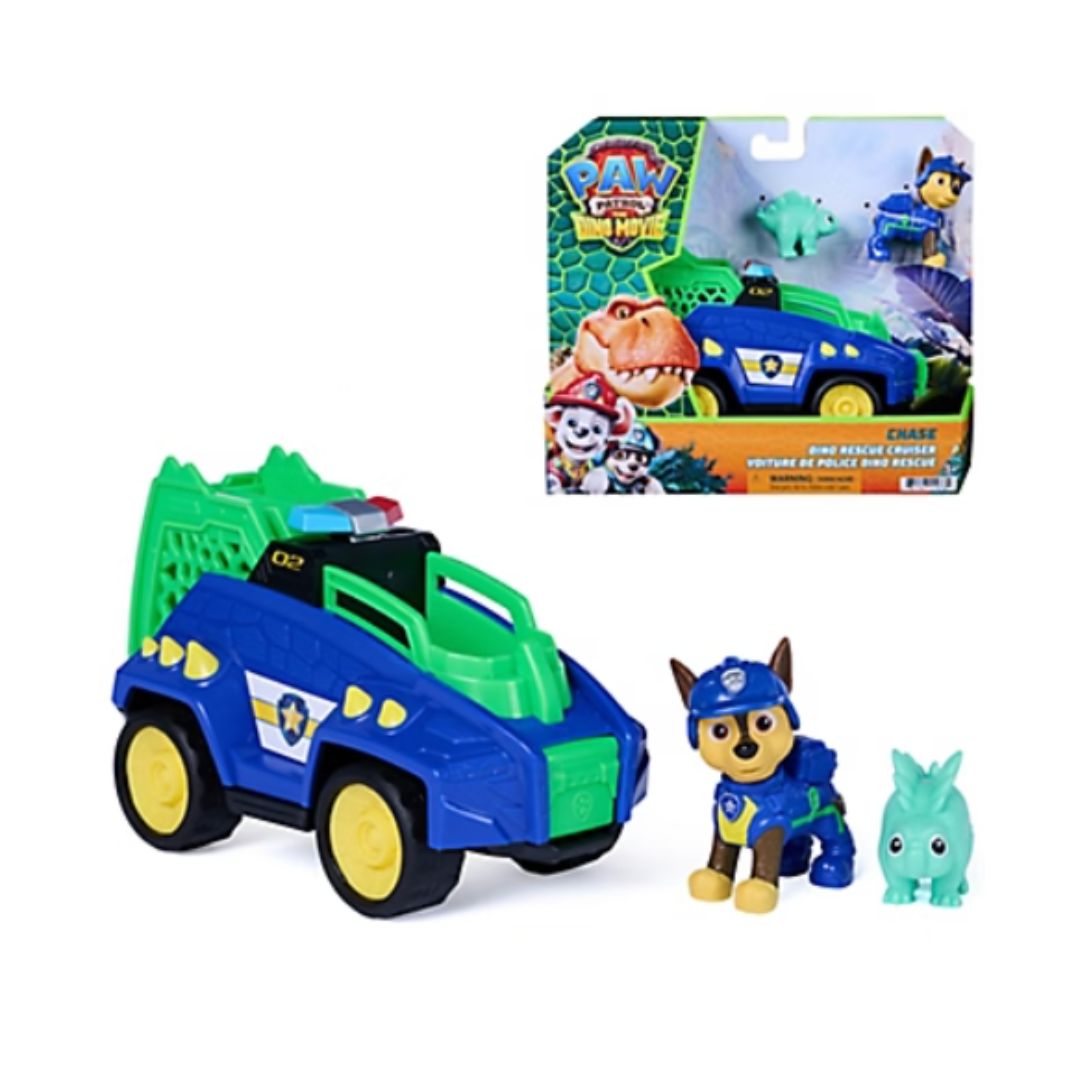 PAW PATROL DINO VEHICLES, CHASE