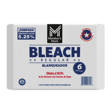 Member's Mark Regular Bleach (128 oz., 6 pk.)