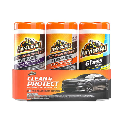 Armor All Glass and Ceramic Wipes, 3 pk.