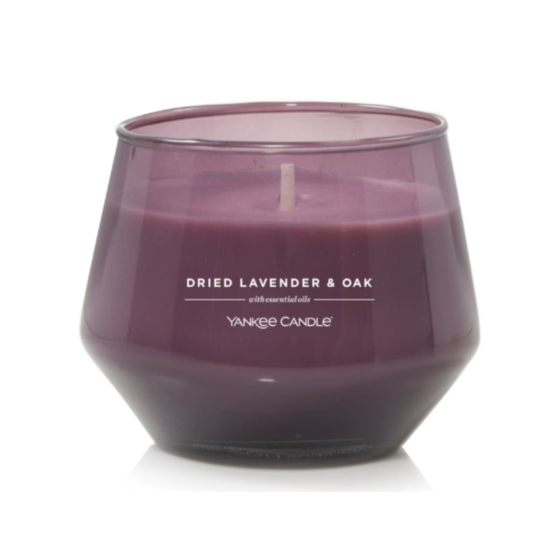 Yankee Candle Dried Lavender & Oak Studio Collection Jar Candle, 10 oz / 1