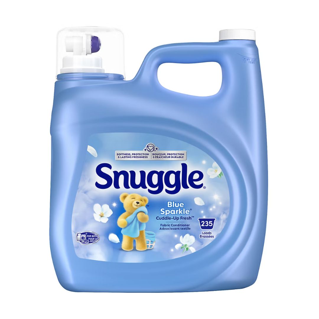 Snuggle Blue Sparkle Liquid Fabric Conditioner, 159.8 oz