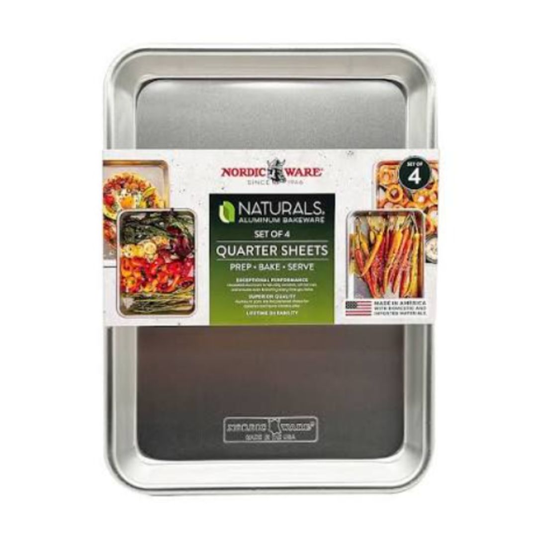 NORDIC WARE 4PK ALUMINUM SHEET SET