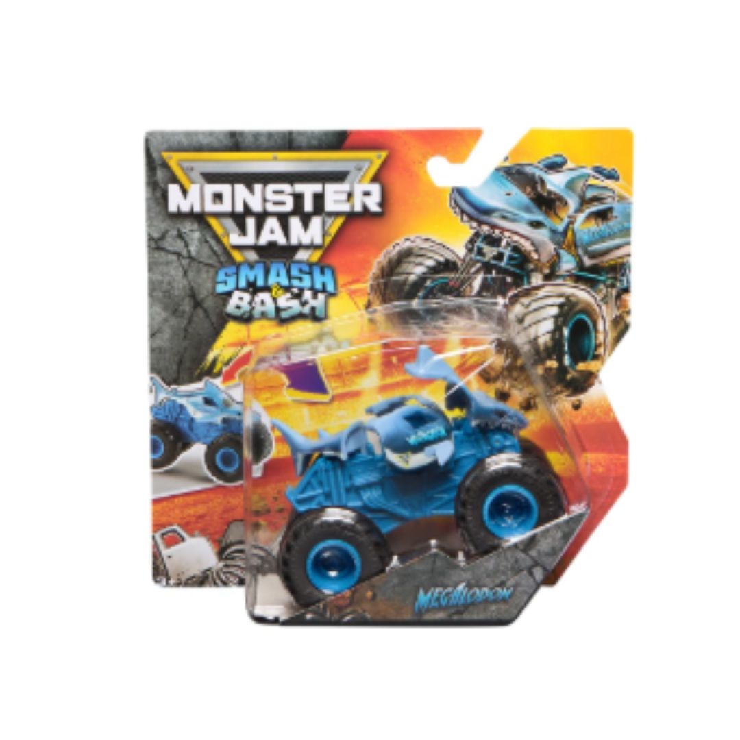 MONSTER JAM 1:64 4PK EXCLUSIVE BUNDLE