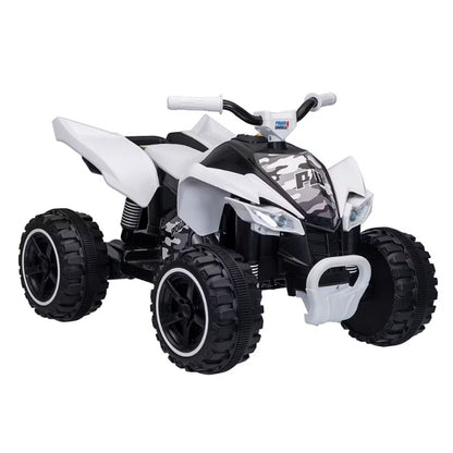 POWER WHEELS 12V ATV-WHITE