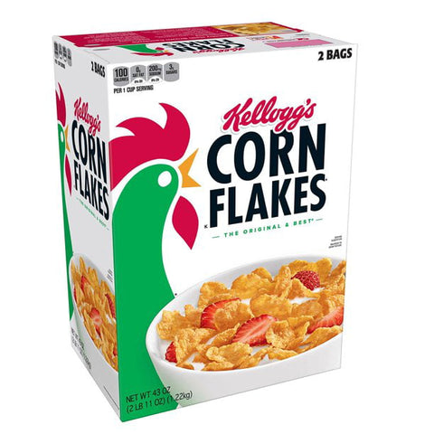 KELLOGS CORN FLAKES 43 OZ / 1