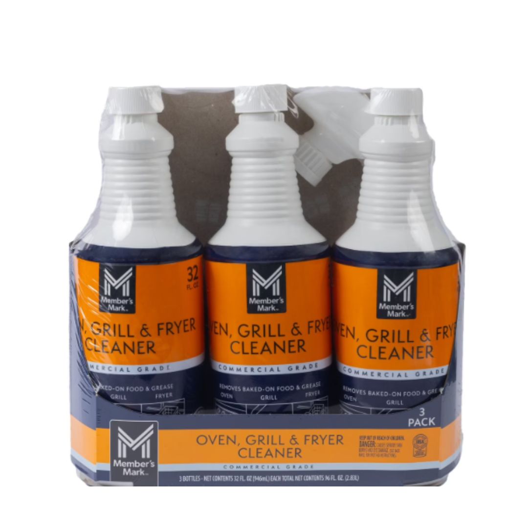 Member's Mark Commercial Oven, Grill and Fryer Cleaner, 32 oz., 3 pk.