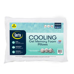 SERTA Cooling Gel Memory Foam Pillows 2Pack