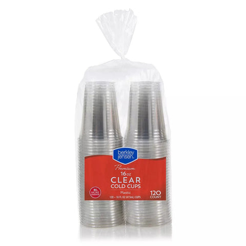 B&J CLEAR COLD CUPS 16OZ/120