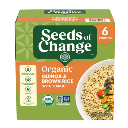 Seeds of Change Quinoa and Brown Rice with Garlic