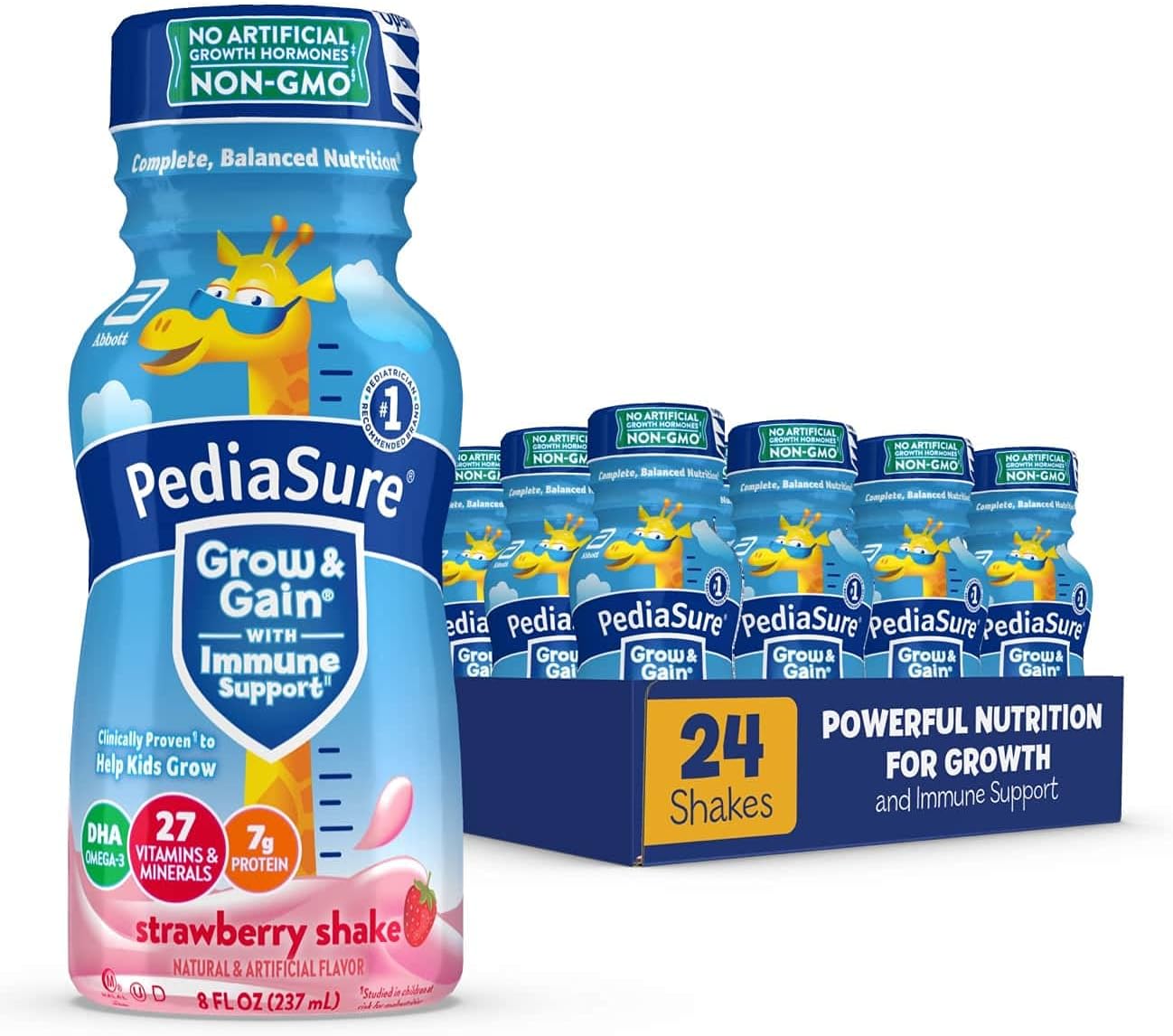 PEDIASURE STRAWBERRY 8oz X 24