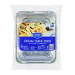 Berkley Jensen Half-Size Steam Table Pans, 36 ct.