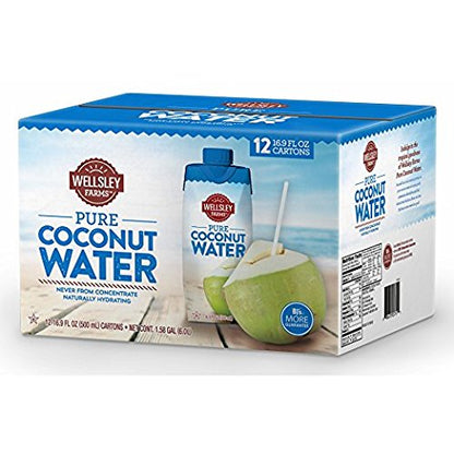 Wellsley Farms Coconut Water, 12 pk./ 500mL