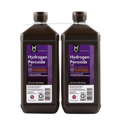 Member's Mark Hydrogen Peroxide 32 fl. oz, 2 pk