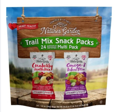 Nature's Garden Trail Mix Snack Packs (1.2oz., 24pk)