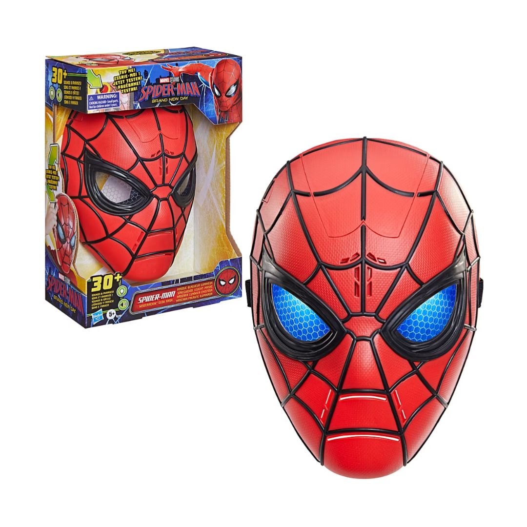 SPIDERMAN FEATURE MASK, MCCARROLL