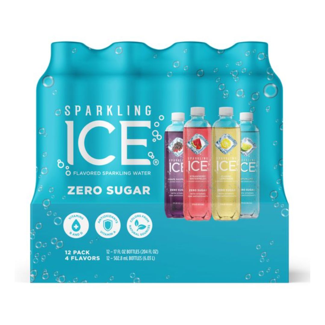 SPARKLING ICE BLUE VP 17OZ / 12