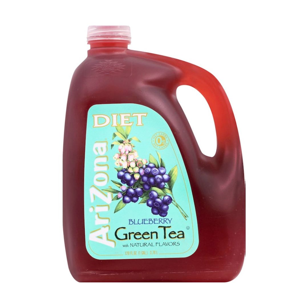 AriZona Green Tea, Blueberry 1 Gal / 4