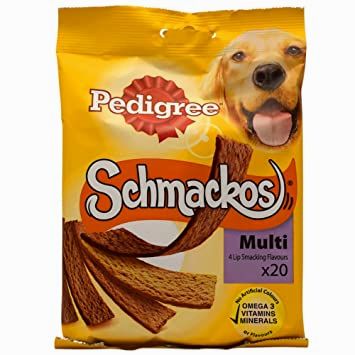 PEDIGREE SCHMACKOS MULTI (9 X 20 X 144G)