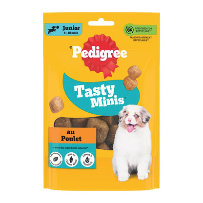 PEDIGREE TASTY MINIS JUNIOR PL 125g / 6