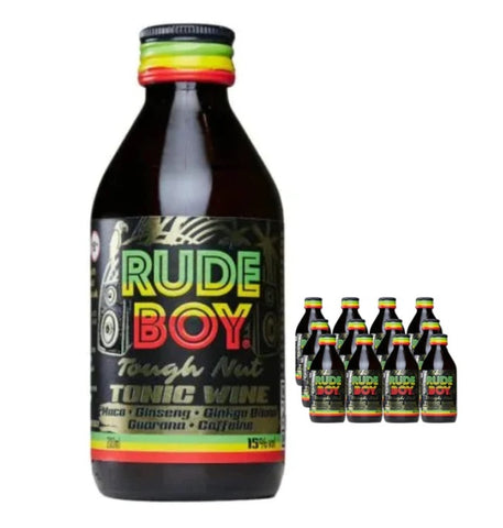 RUDE BOY TOUGH NUT TONIC WINE, 12 X 200 ML
