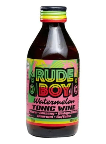 RUDE BOY WATERMELON TONIC WINE, 12 X 200 ML
