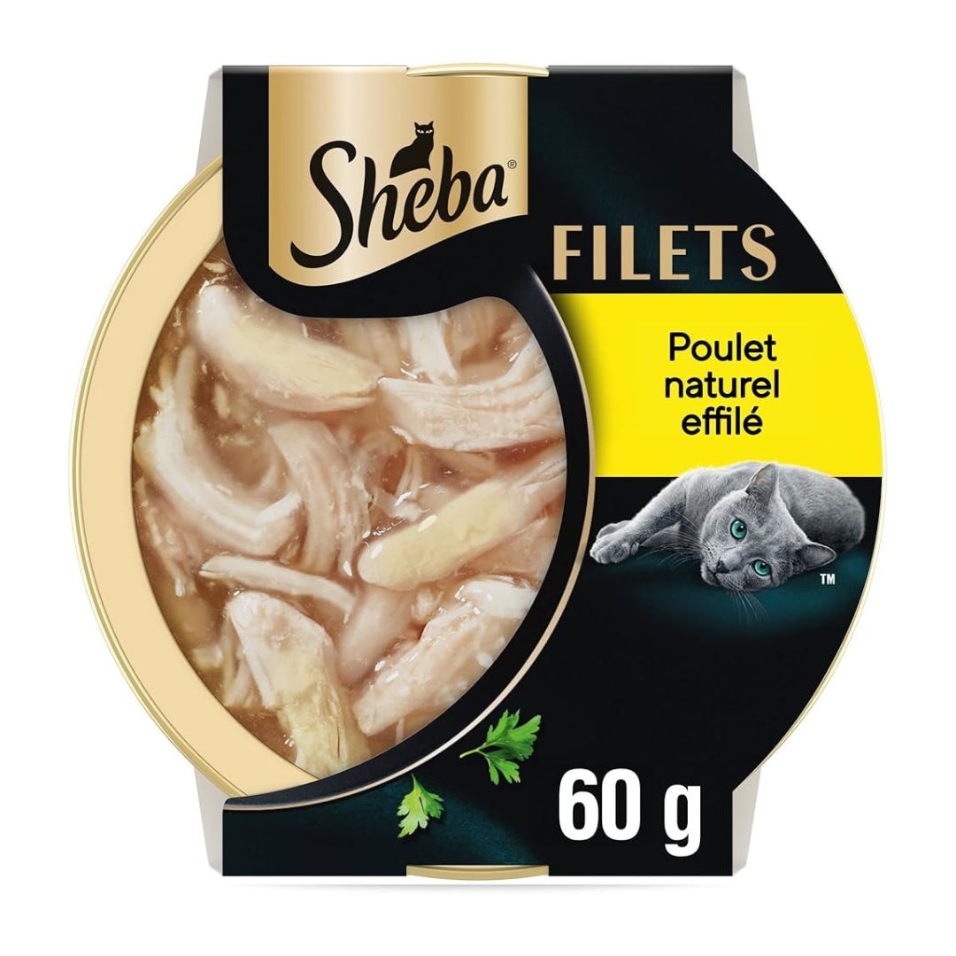 SHEBA DOME FILETS POULET 60GX32CS