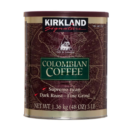 Kirkland Signature Colombian Coffee, Dark Roast, 3 lbs