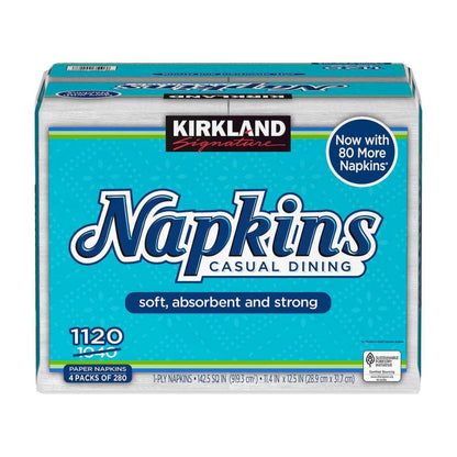 KIRKLAND SIGNATURE CASUAL DINING NAPKINS