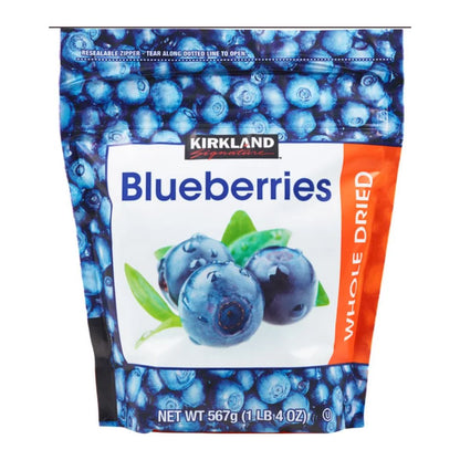 KIRKLAND SIGNATURE WHOLE DRIED BLUEBERRIES 20OZ