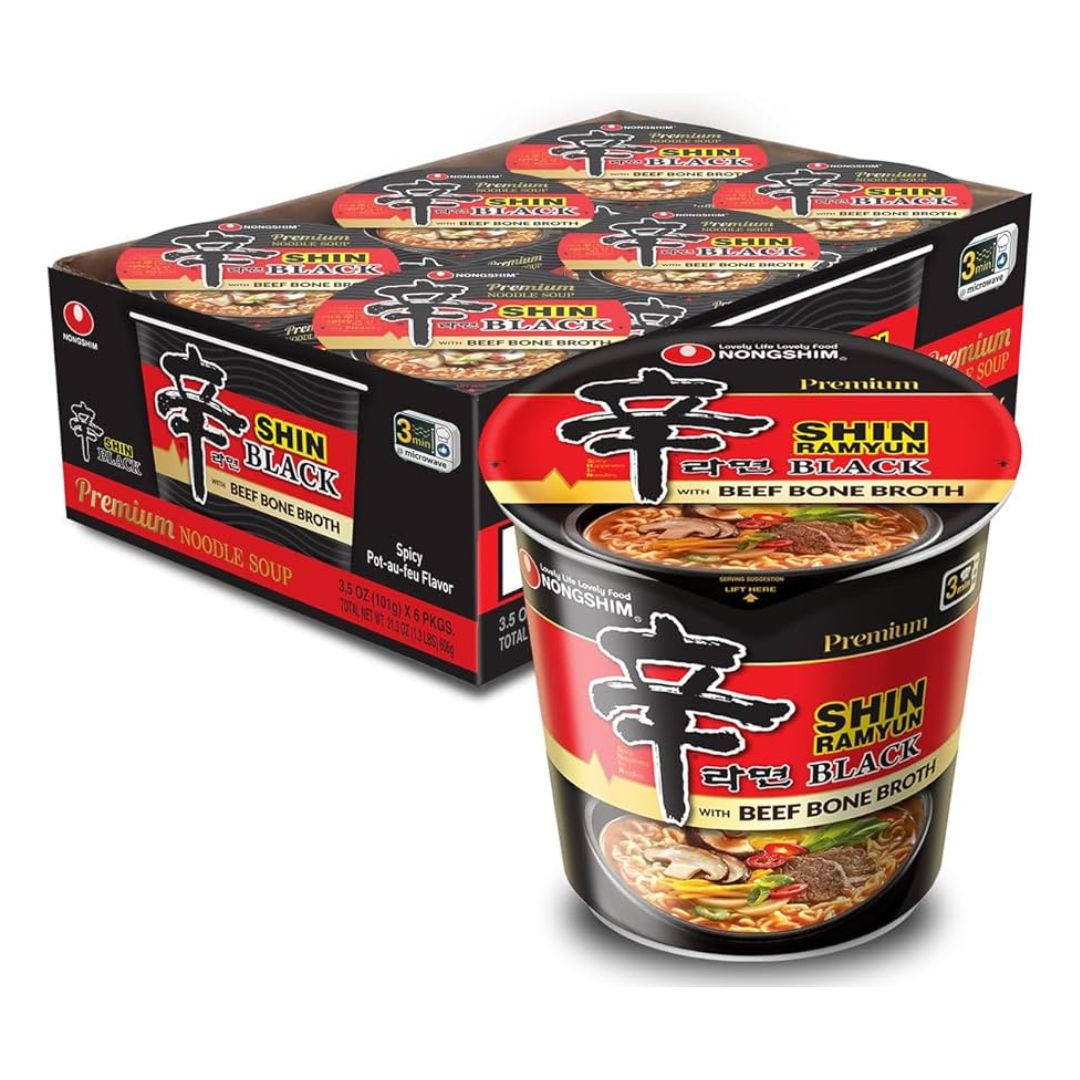 NONGSHIM SHIN BLACK CUPS 3.56 OZ