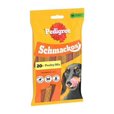 PEDIGREE SCHMACKOS CHICKEN 20pc 144g/ 9