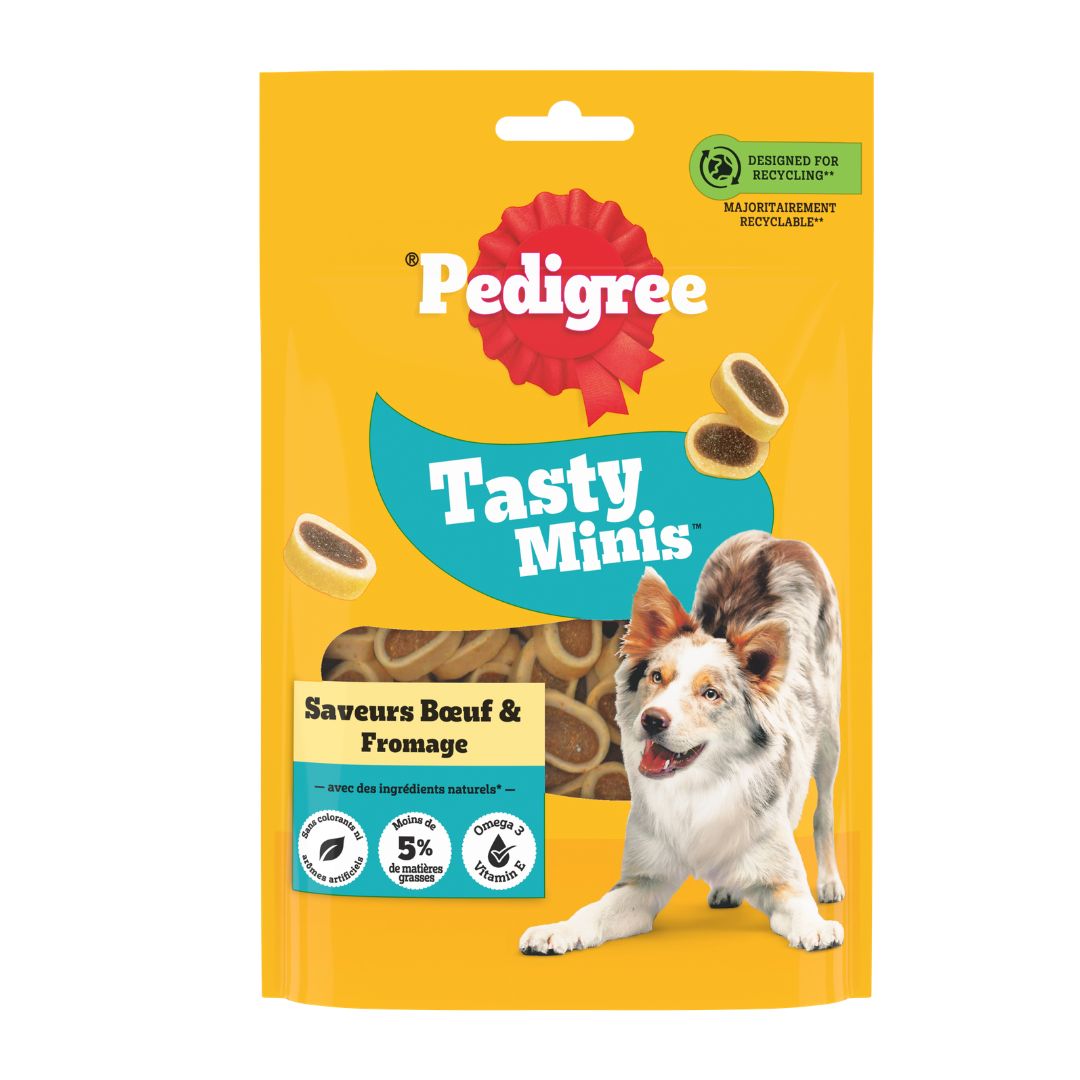 PEDIGREE TASTY MINIS BITESIZED BEEF 140G / 6