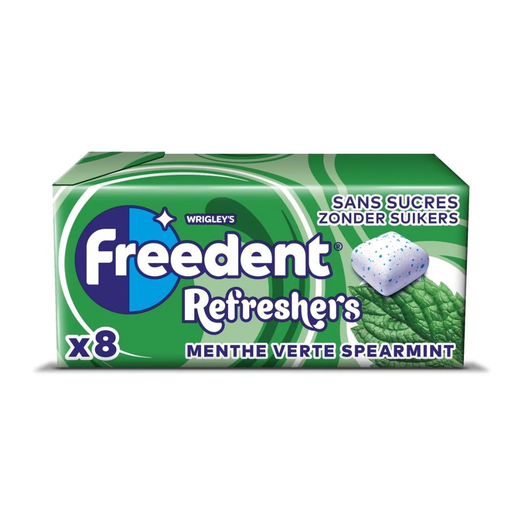 FREEDENT REFRESHER HANDY MINT GREEN 18G / 24