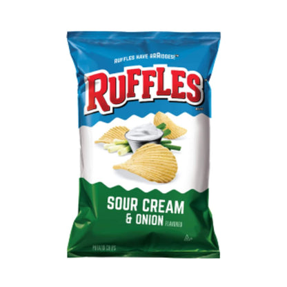 RUFFLES SOUR CREAM ONION 6.5Z