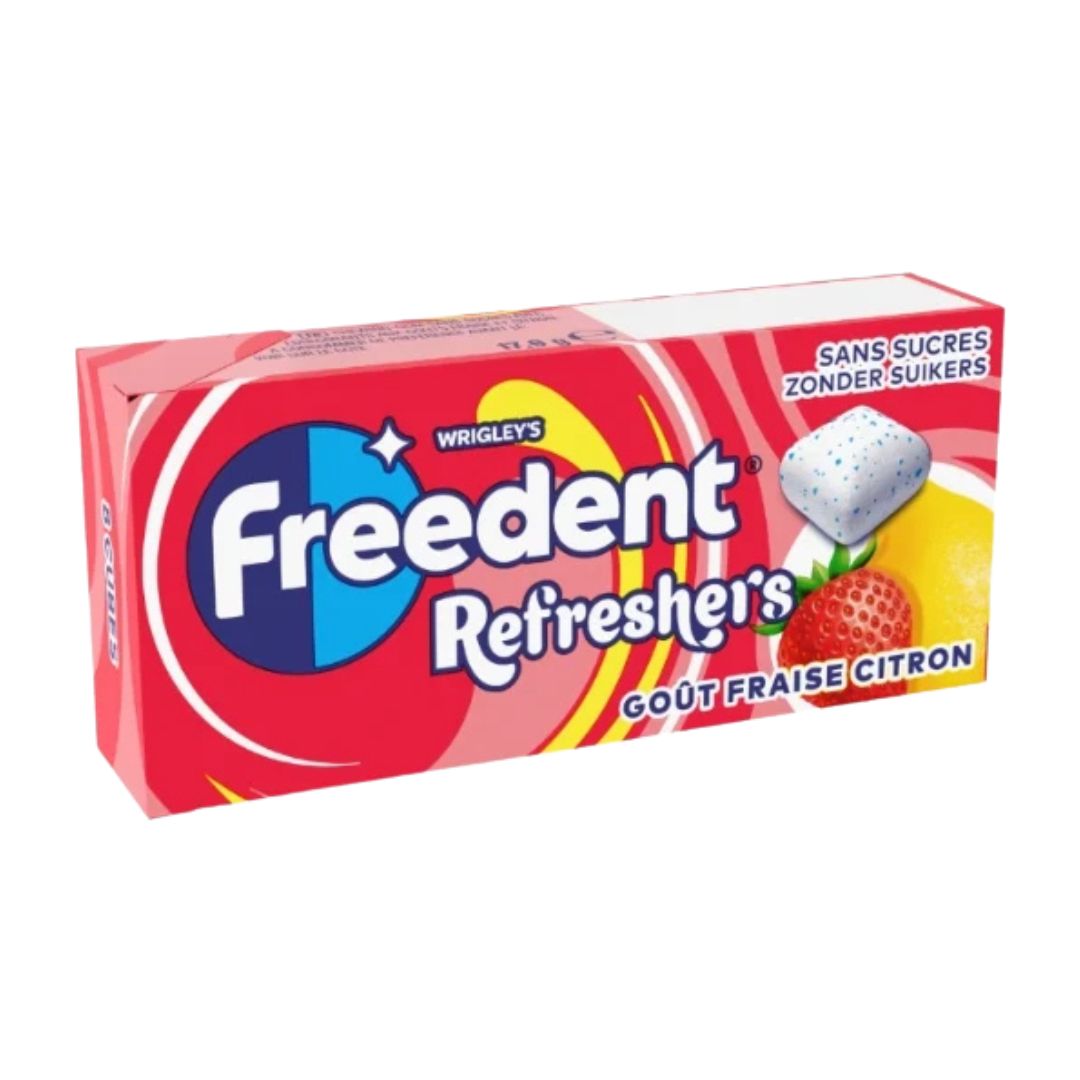 FREEDENT REFRESHER HANDY STRAWBERRY 18G / 24