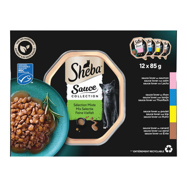 SHEBA SELECT MIX LOVER 12 x 85g/ 6
