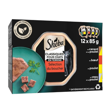 SHEBA TERRINE C TRAITEUR 12x85g/6
