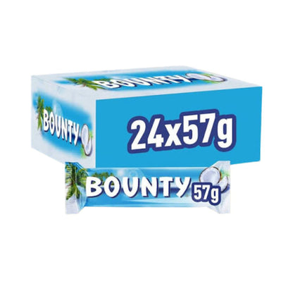 BOUNTY BAR MILK CHOCO 24/57G