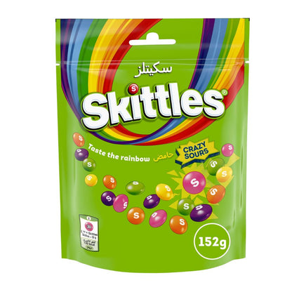 SKITTLES ACIDE SOUR 152G / 15