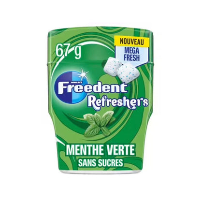 FREEDENT REFRESHERS MINT GREEN 67G / 24