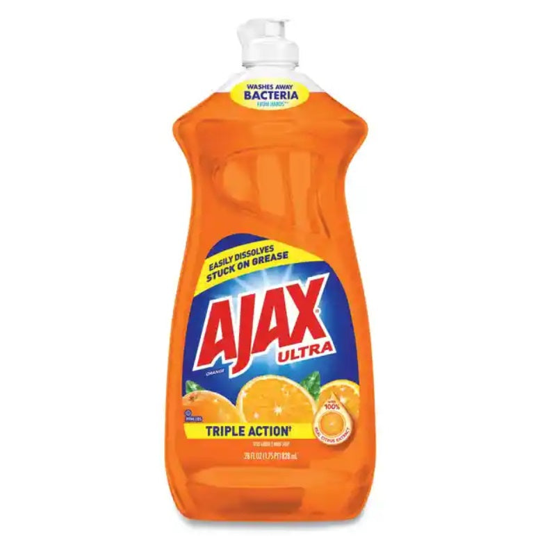 AJAX DISHWASHING LIQUID ORANGE 28OZ / 9