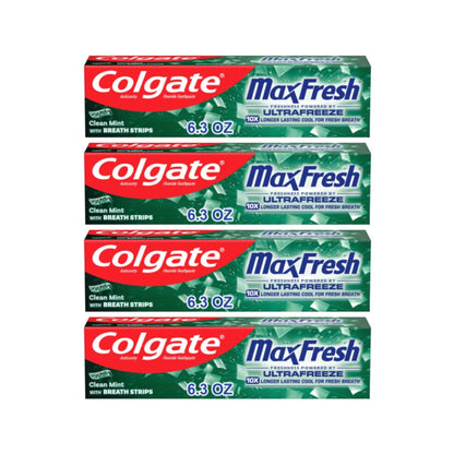 COLGATE MAX FRESH TP CLEAN MINT 6.3OZ / 24