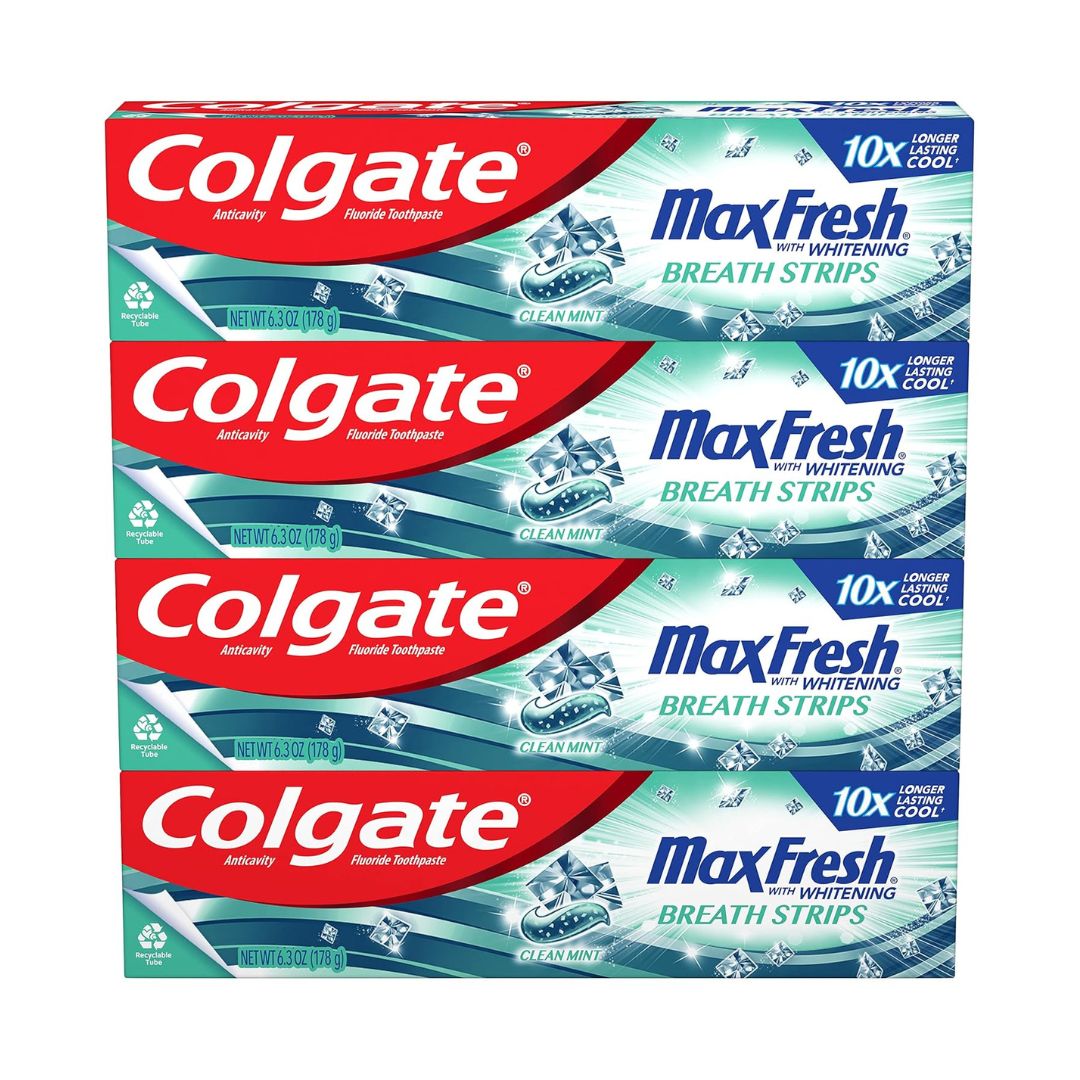 COLGATE MAX FRESH COOL MINT 6.3OZ / 24