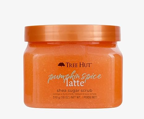 TREE HUT Pumpkin Spice Latte Shea Sugar Scrub 18Z/12