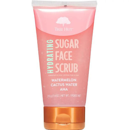 Tree Hut Hydrating Face Scrub Watermelon, Cactus Water 7.4OZ
